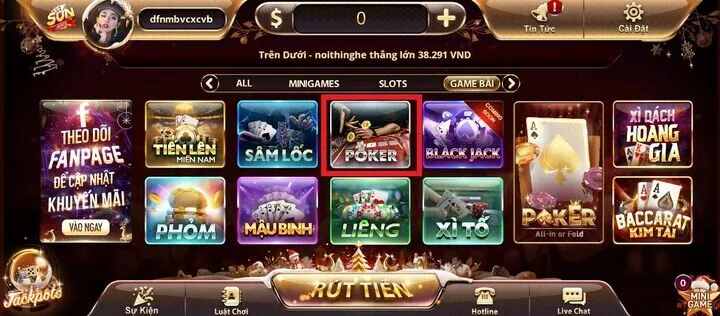 Vì sao Sunwin trở thành app chơi poker tốt nhất