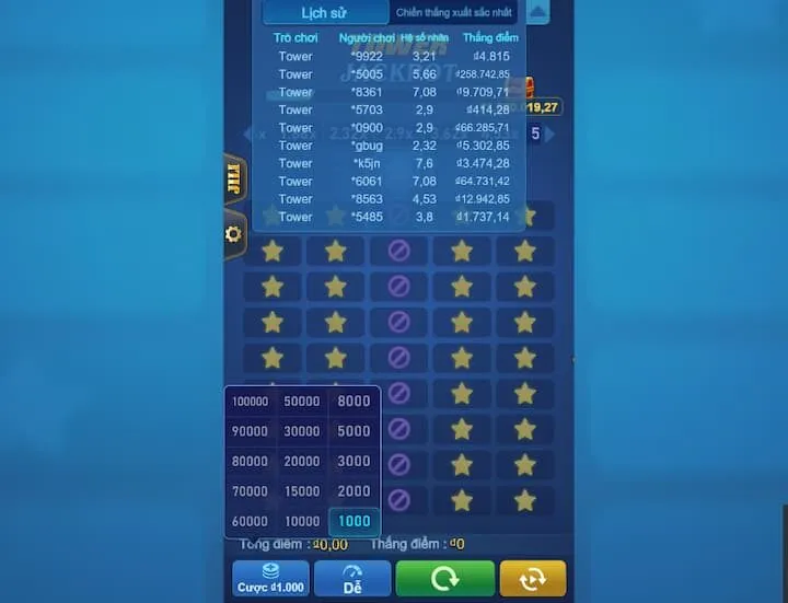 Hướng dẫn tham gia game Tower ai cũng có thể thực hiện